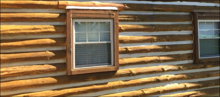 Log Home Whole Log Replacement  Harnett County,  North Carolina